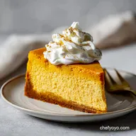 Pumpkin Cake Cheesecake with Silky Layers for 12 Servings