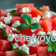 Delicious Watermelon Feta Mint Salad: My Go-To Summer Recipe