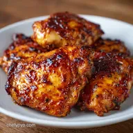 Crispy Roasted Bone In Chicken Thighs