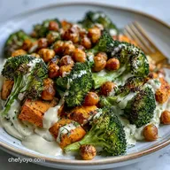 Roasted Bowl with Sauce: Creamy Tahini