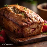 Roasted Strawberry Banana Bread: The Brown Butter Summer Loaf Recipe