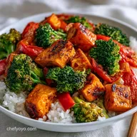 Roasted Vegetable Rice Bowl: Meal Prep
