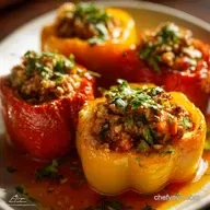 Santa Fe Turkey Stuffed Peppers: Healthy, Low-Carb Weeknight Dinner