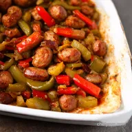 Sausage Peppers and Onions Will My Italian Street Food
