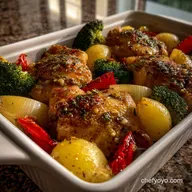 Sheet Pan Chicken: Crispy Skin & Tender Veggies in 45 Mins