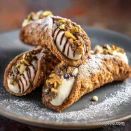 Cannolis Authentic Sicilian Recipe for Crispy Shells and Rich Filling