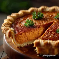 Proper Sweet Potato Pie Flaky Crust Deeply Spiced Filling