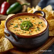 Skinny Queso Dip: Creamy, Guilt-Free Cheese Dip Ready in 25 Mins