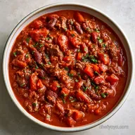 Slow Cooker Venison Chili for 10 Servings