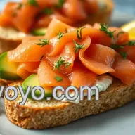Easy Smoked Salmon Dinner Ideas: Avocado Bruschetta Delight