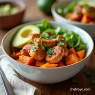 Southwest Chicken and Sweet Potato Bowls Easy Weeknight Dinner