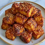 Crispy Soy Sesame Baked Tofu