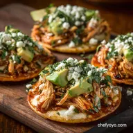 Ultimate Rotisserie Chicken Tostadas 30Minute Weeknight Dinner