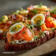 Easy Lunch Ideas: 5-Minute Fancy Smoked Salmon Tartine