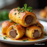Easy Sausage Rolls Recipe Bangers Mash Bites