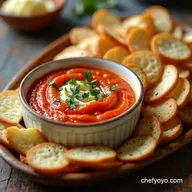 Cold Dips for Party Spicy Feta Roasted Red Pepper