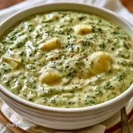 Creamy Spinach Artichoke Dip Soup