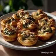 New Years Appetizer with Spinach and Artichoke