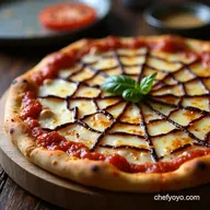 Spooky Spiderweb Pizza A Savory Halloween Treat