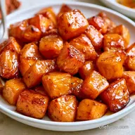 Sticky Maple Sweet Potatoes in 50 Minutes