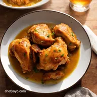 Honey Mustard Chicken Thighs Sticky Sweet Savoury Perfection
