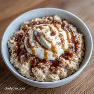 Stovetop Greek Yogurt Oatmeal: Creamy