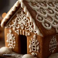Gingerbread House: Sturdy Recipe Icing for a Non-Flanking Manor