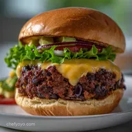 Spicy Black Bean Burgers That Dont Fall Apart Blac: Sturdy