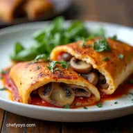 Slimming World Ham Mushroom Pizza Calzone Yogurt Dough