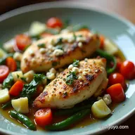 Easy Slimming World Meal Plan OnePan Lemon Chicken