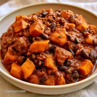 Black Bean Chili with Sweet Potato
