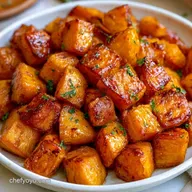 Sweet Roasted Potatoes with Brown Sugar