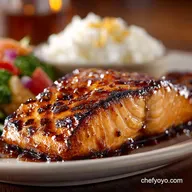 Texas Roadhouse Salmon Sweet Smoky Glaze Grilled or Oven