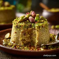 Middle Eastern Halva Dessert: The Ultimate Crumbly Pistachio Halvah Recipe