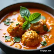 Thai Curry Meatball Soup Aromatic Coconut Dream