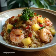 Thai Pineapple Shrimp Fried Rice Recipe Khao Pad S: Authentic Flavor