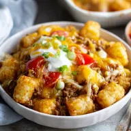 The Ultimate Tater Tot Casserole with Ground Beef