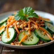 TikTok Asian Cucumber Salad Zesty Smashed Delight
