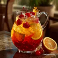 The Tropical Tides Amaretto Island Punch Best Easy Party Pitcher Recipe