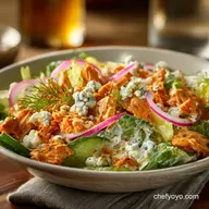 Buffalo Chicken Salad Recipe Ultimate Creamy Blue Cheese Version