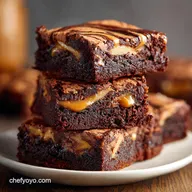 Chocolate Fudge Caramel Brownies The Ultimate Fudgy Swirl Recipe