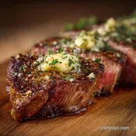 The Ultimate PanSeared Steak CrispyCrust Ribeye with Garlic Butter Baste