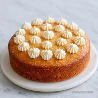 Vanilla Dot Cake Recipe in 45 Minutes