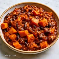 Vegetarian Sweet Potato Chili for 6