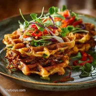 Veggie Latkes Waffle Iron The Crispiest NoFuss Healthy Brunch Recipe