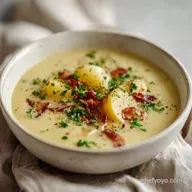 Velvety Potato Soup: Silky and Creamy