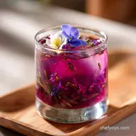 Violet Simple Syrup Recipe: Get a Brilliant Purple Floral Cocktail Syrup