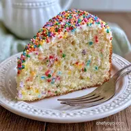 Viral Sprinkle Dot Cake for 4 Servings