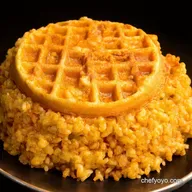 Waffle Maker Fried Rice Crispy Leftover Magic
