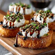 Whipped Feta Bruschetta Easy Appetizers For Party